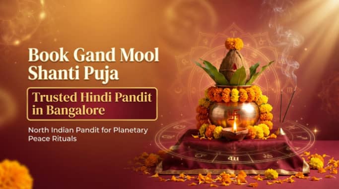 Traditional Gand Mool Shanti ceremony in Bangalore